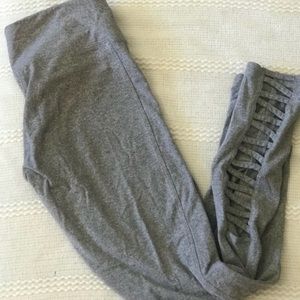 Victoria secret grey skinny leggings